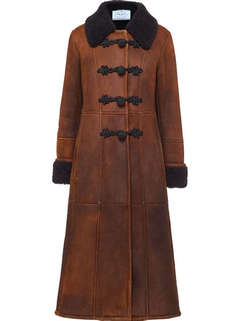 Shearling Coat By Prada 